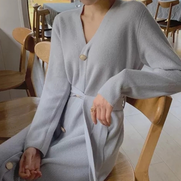 Brand New sweater dress/cardigan - Picture 2 of 2